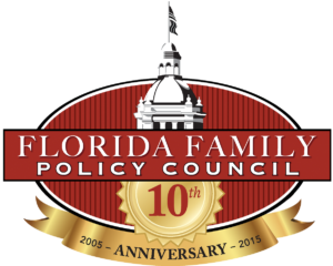 logo, ffpc logo, florida family policy council, 10th anniversary, logo, contact us, accomplishments, blog, endorsements, speaker request