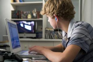 teen, computer, internet safety