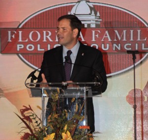 Marco Rubio Florida Family Policy Council dinner