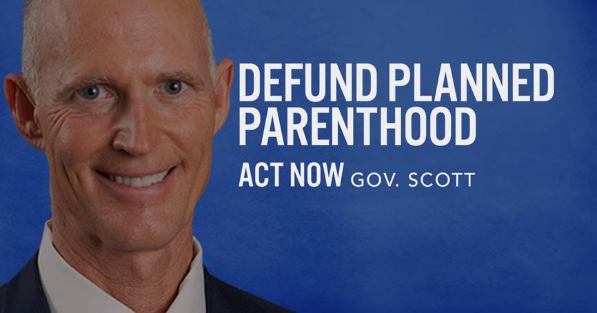 Gov. Rick Scott Apparently Unfazed by Newest Planned Parenthood Video