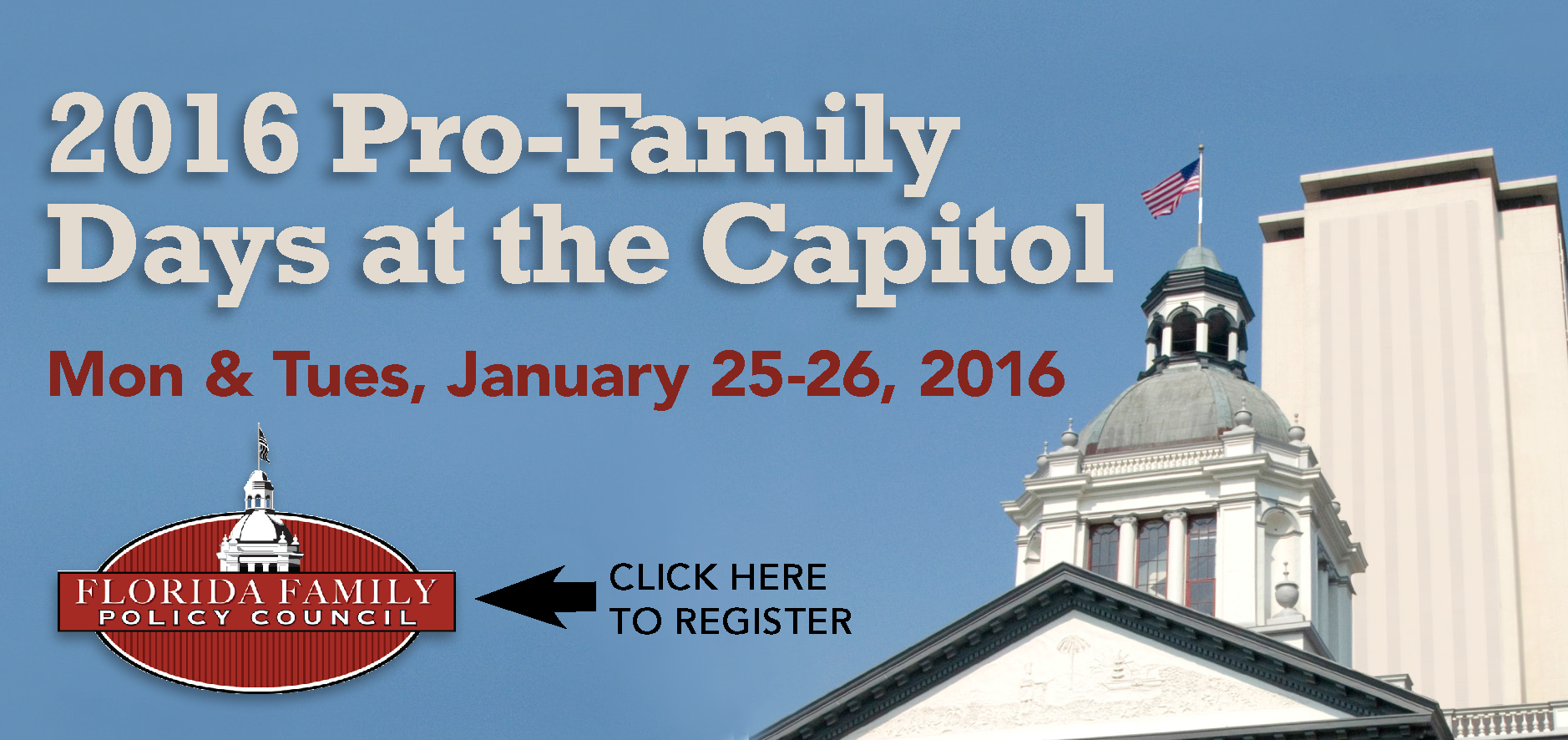 Register Now for Pro-Life, Pro-Family Days at the Capitol | January 25-26