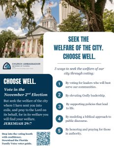Seek the welfare of the city